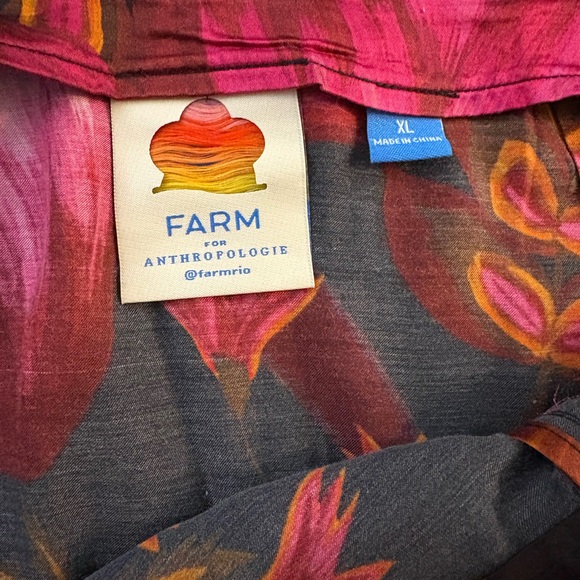 Farm Rio satin skirt - Picture 9 of 11